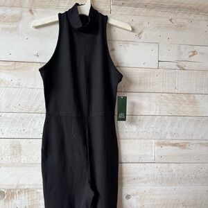 Black Sleeveless Jumpsuit